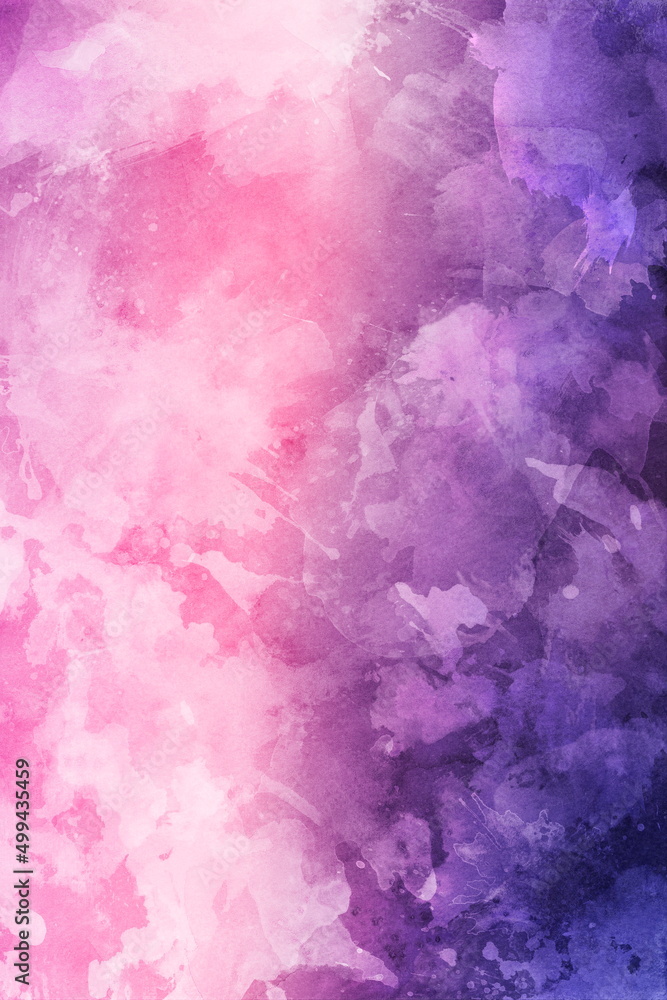 Fototapeta premium Watercolor texture background colorful splash