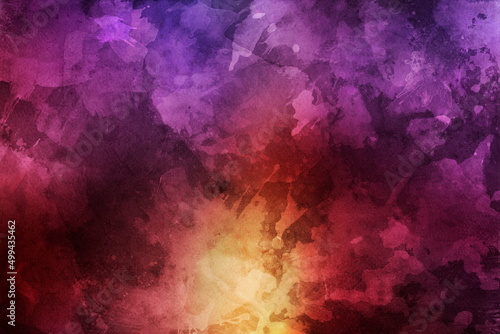 Watercolor texture background colorful splash