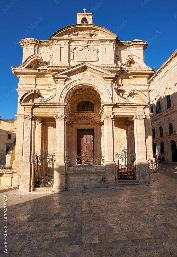 The Church of St Catherine, Valletta, Malta