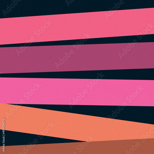 Camellia Rose color Crossing lines generativeart style colorful illustration
