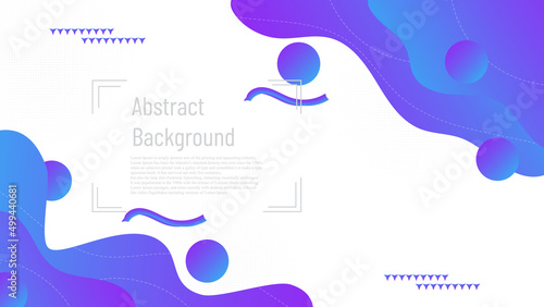 gradient curve graphic with blue, purple and white for background, abstract layout design 