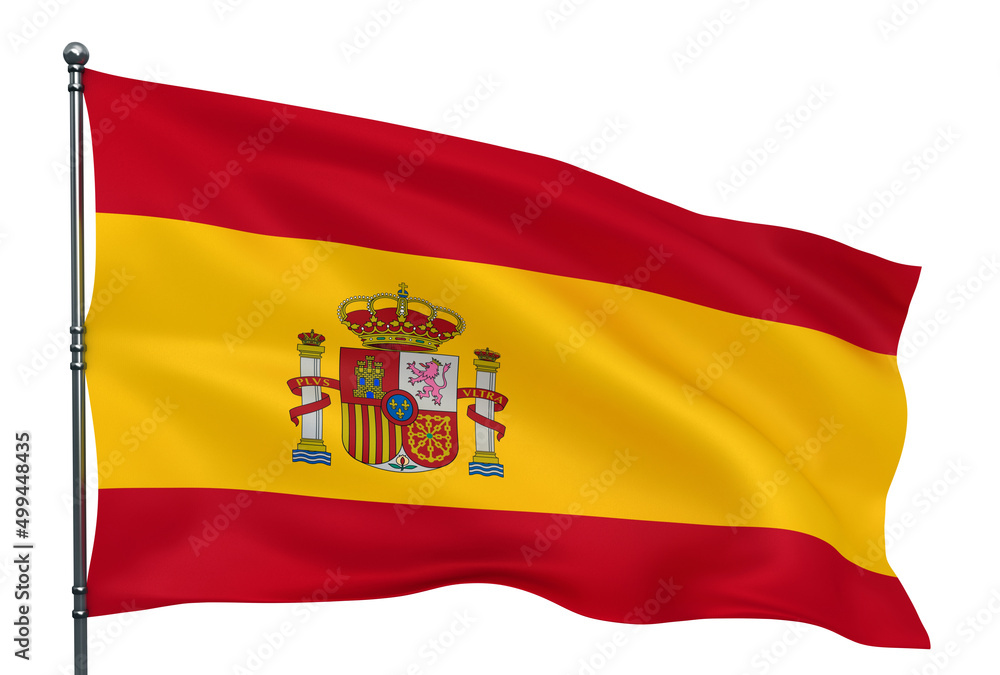 Fototapeta premium Soainish flag