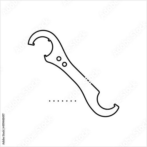 Lockring Wrench Icon, Lock Ring Park Tool