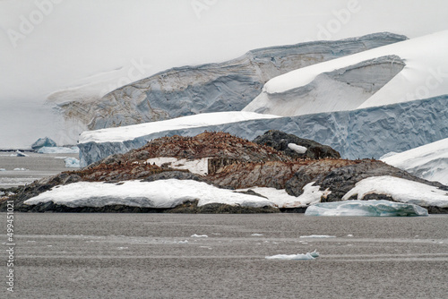 Chilean Antarctic base Gonzales Videla - Waterboat Point - Antarctic Peninsula photo