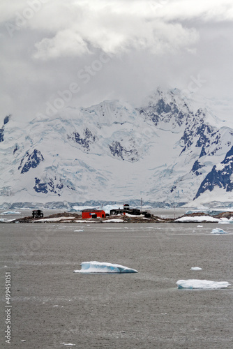 Chilean Antarctic base Gonzales Videla - Waterboat Point - Antarctic Peninsula photo