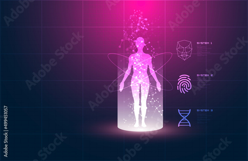 biometria, impronte digitali, riconoscimento, sicurezza digitale