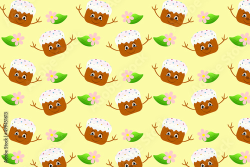 Easter cake pattern 2