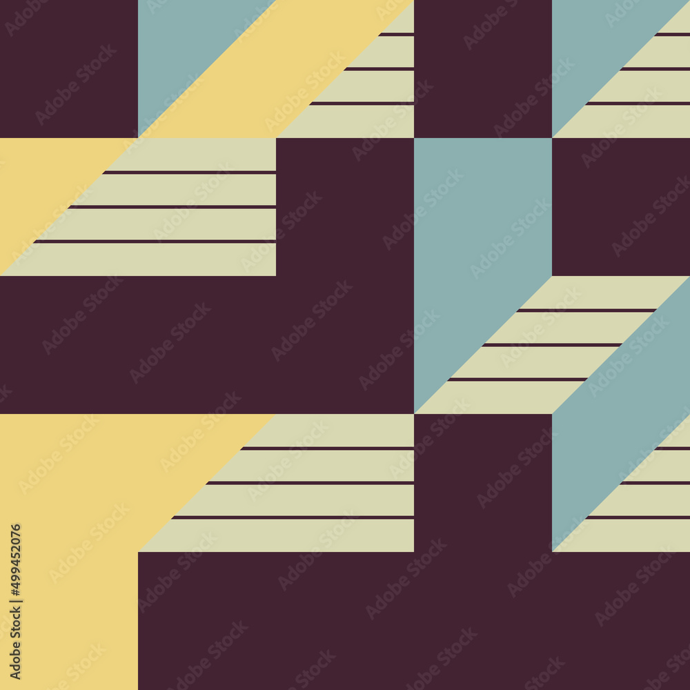 Implementation of Edward Zajec’s “Il Cubo” from 1971. Essentially a Truchet tile set of 8 tiles and rules for placement art illustration Implementation of Edward Zajec’s “Il Cubo” from 1971. Essentially a Truchet tile set of 8 tiles and rules for placement art illustration