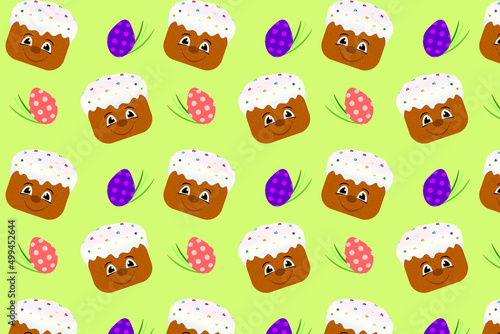 Easter cake pattern