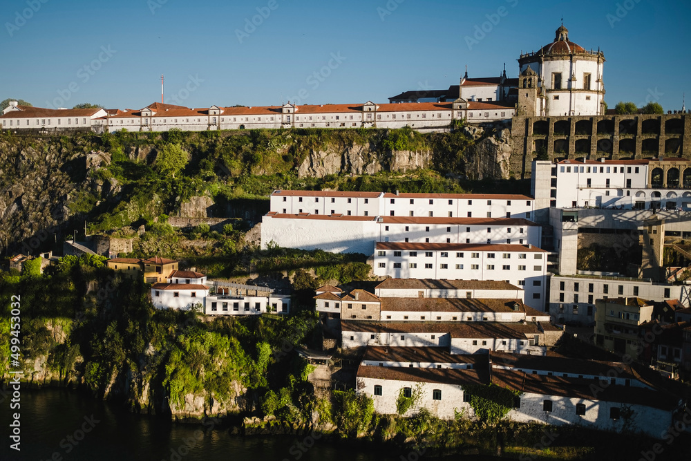 Vila Gaia de Nova view and the Douro River, in Porto, Portugal.