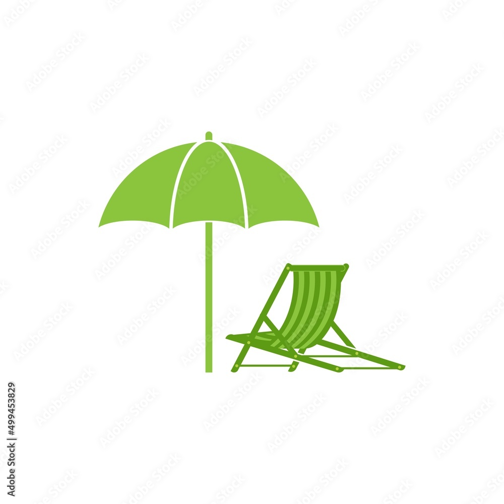 umbrella table sea logo vector umbrella table sea logo vector