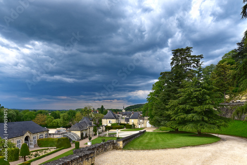 Frankreich - Rigny-Ussé - Château d'Ussé - Parkanlage