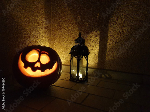 halloween pumpkin lantern