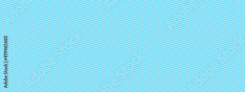 Abstract background with simple water texture. Blue summer seamless pattern. Ocean and pool thin line texture