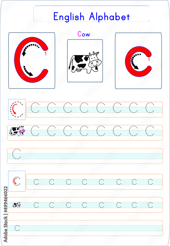 There are different worksheets where all the letters of the alphabet ...