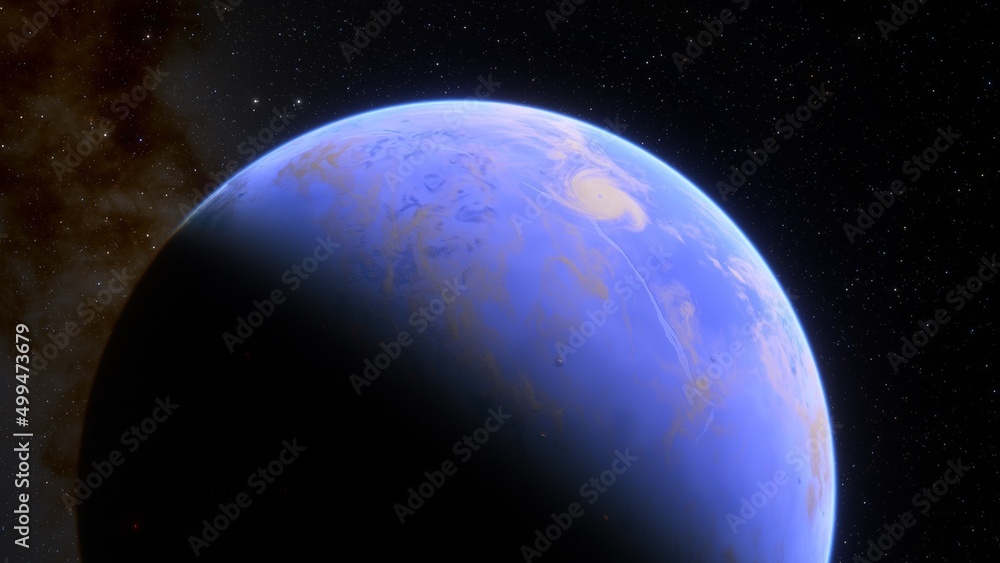 Planets and galaxy, science fiction wallpaper Planets and galaxy, science fiction wallpaper