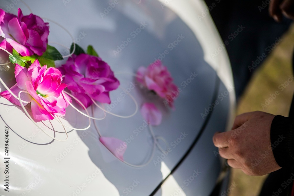 piękne kwiaty bukiet ślub wesele - obrazy, fototapety, plakaty 