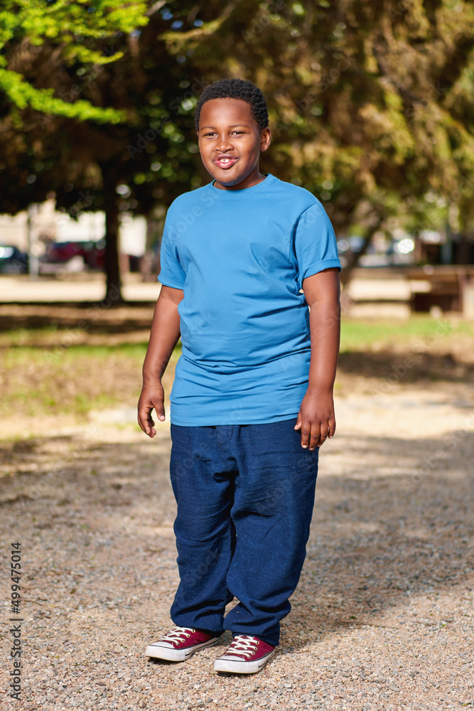 Portrait of happy little african american boy outdoors Portrait of happy little african american boy outdoors