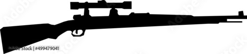 Karabiner 98k KAR98 SNIPER RIFLE GUN WORLD WAR 2 GUN SVG VECTOR CUTFILE FOR CRICUT AND SILHOUETTE