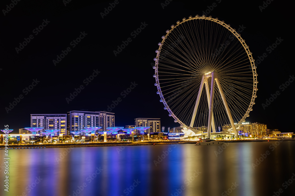 Ain dubai - Dubai wheel Ain dubai - Dubai wheel