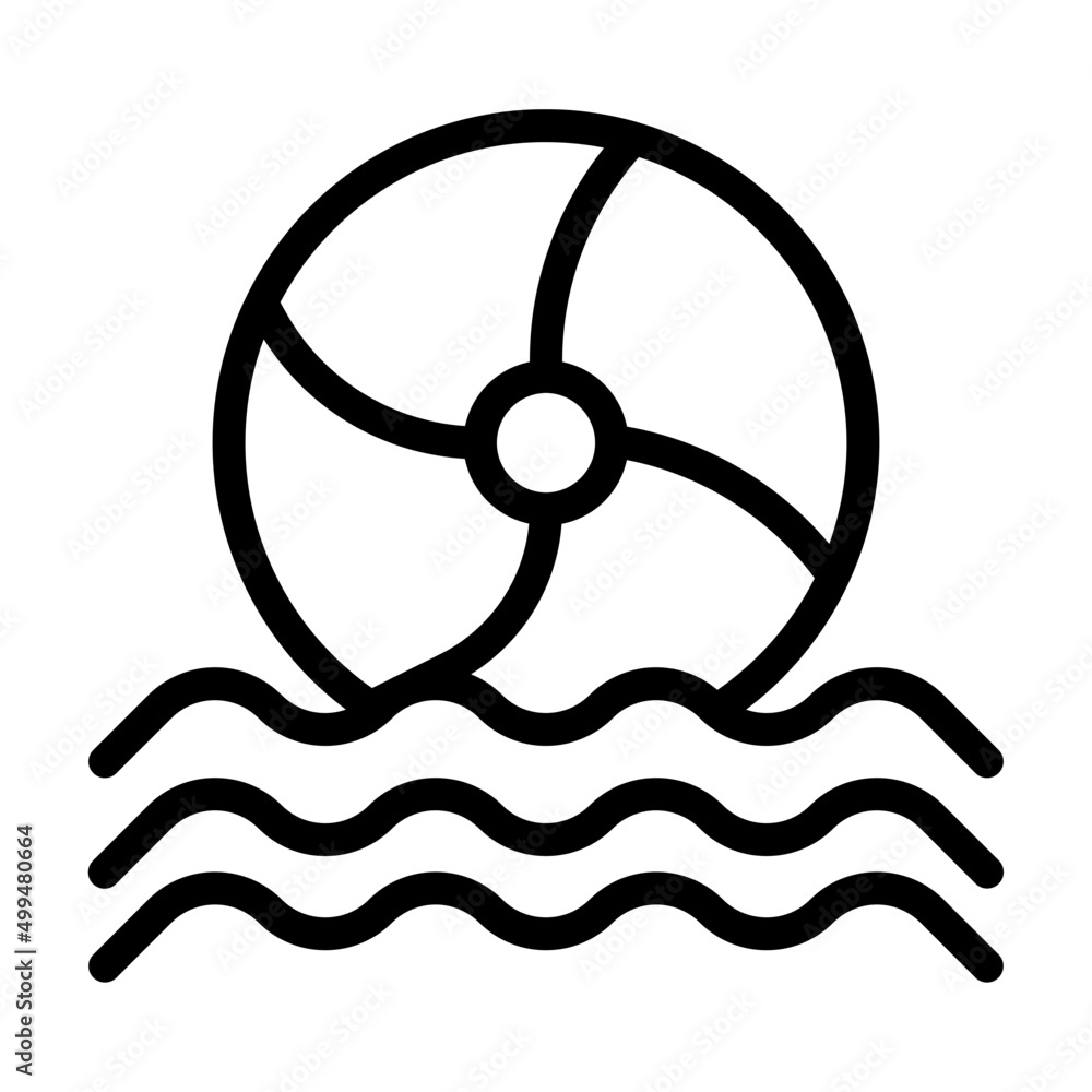 Obraz premium water ball icon