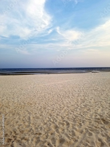 beach and sky