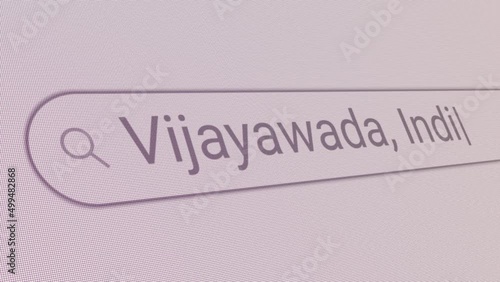 Search Bar Vijayawada India 
Close Up Single Line Typing Text Box Layout Web Database Browser Engine Concept