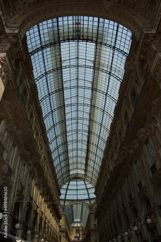 galleria vittorio emanuele a Milano particolari della volta