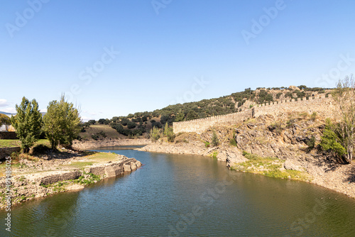 Buitrago del Lozoya, Spain. The 11th Century Muslim walls of the Old Town