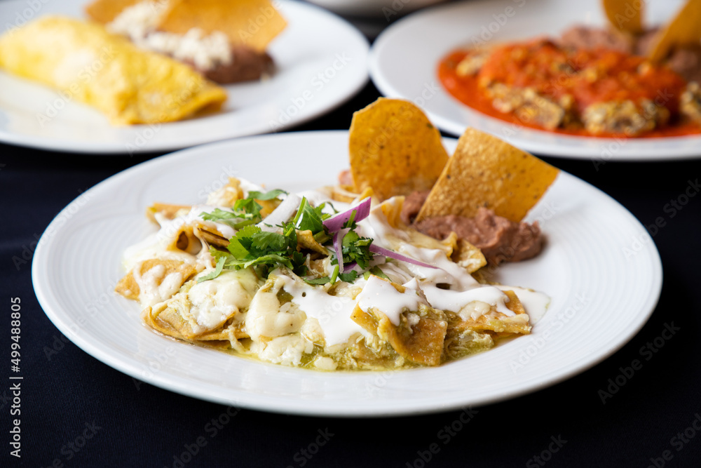Chilaquiles verdes Chilaquiles verdes