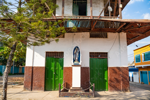 San Joaquín, La Mesa, Colombia, April 2022, The disused old train station in the village