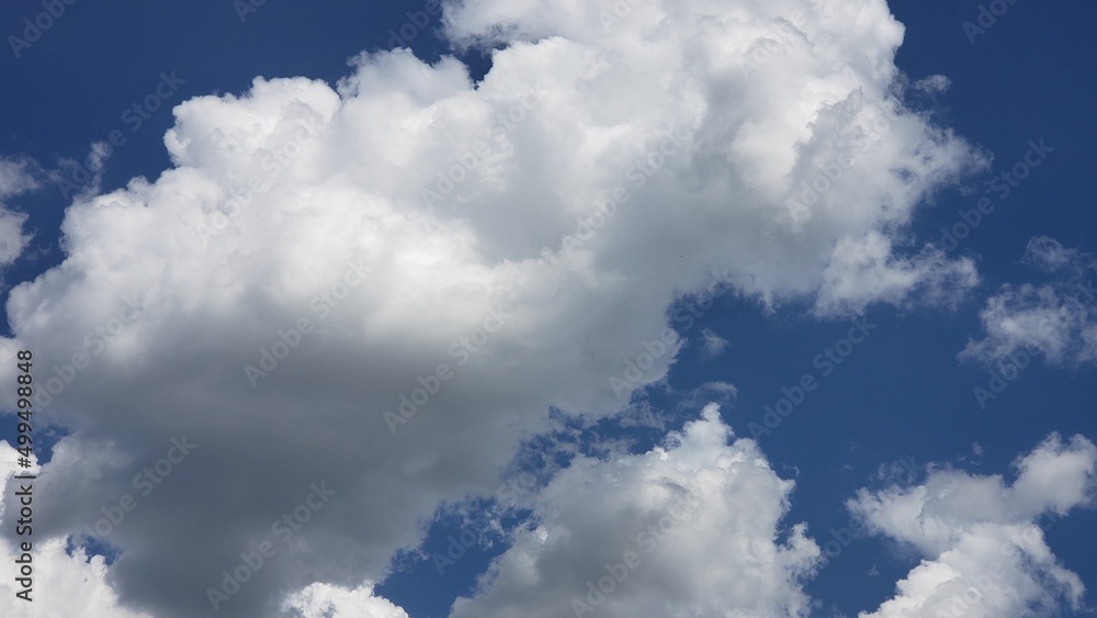 Obraz premium many clouds in the Brazil sky