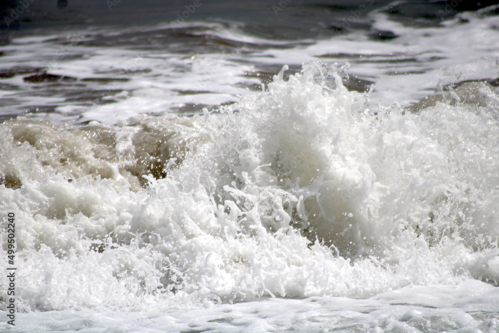 water flowing into the water water flowing into the water