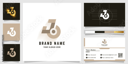 Letter Jo or Jb monogram logo