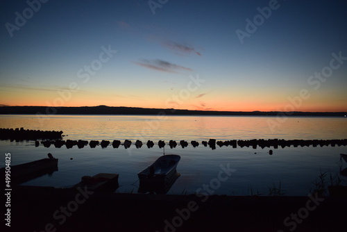 能登島の夕景 photo