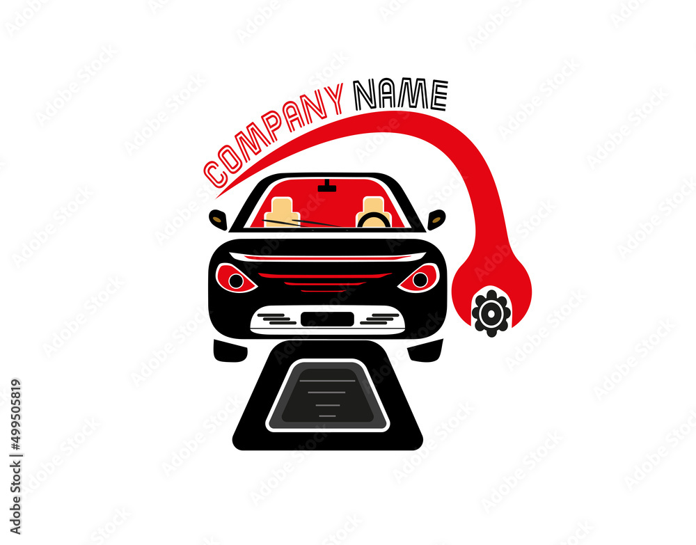 car maintenance logo design