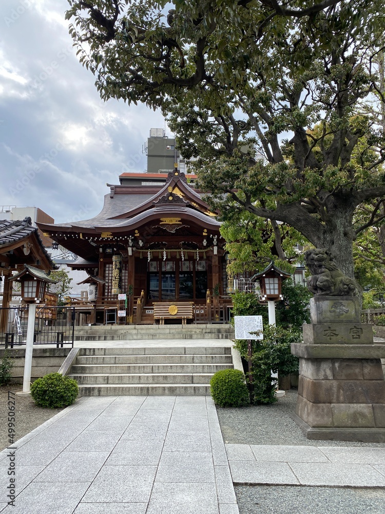 Meguro “Otori” shrine, Tokyo Japan, year 2022
