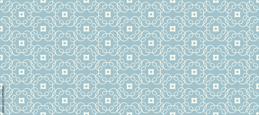 Background pattern with decorative flowers. Seamless background for wallpapers, textures. Vector image.