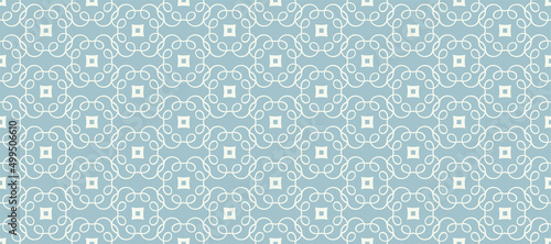 Background pattern with decorative flowers. Seamless background for wallpapers, textures. Vector image.