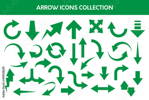 WebArrows set icons. Arrow vector collection. Arrow. Cursor. Modern simple arrows.
