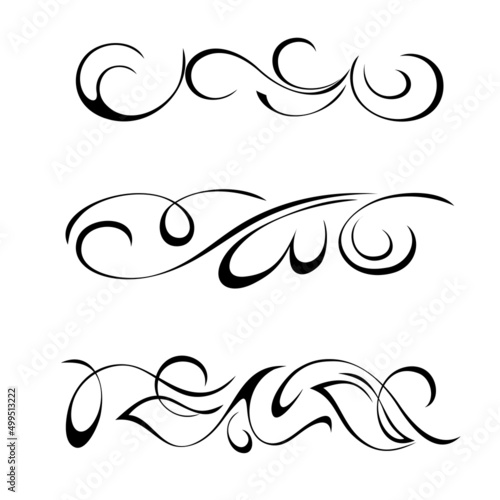 oblong decor 12. decorative oblong decor with ornate ornament, border