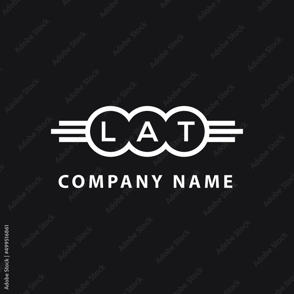 LAT letter logo design on black background. LAT creative initials letter logo concept. LAT letter design.
LAT letter logo design on black background. LAT creative initials letter logo concept. LAT letter design.