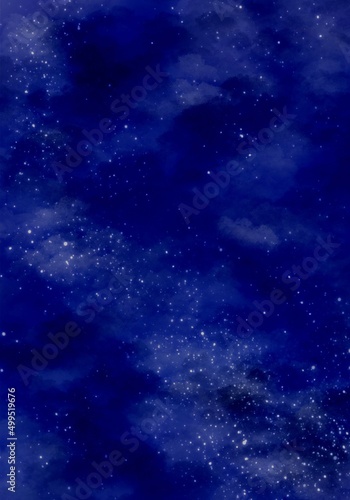 background with stars © こむぎぱん