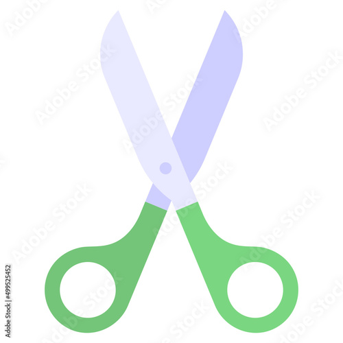 Scissors icon in perfect design