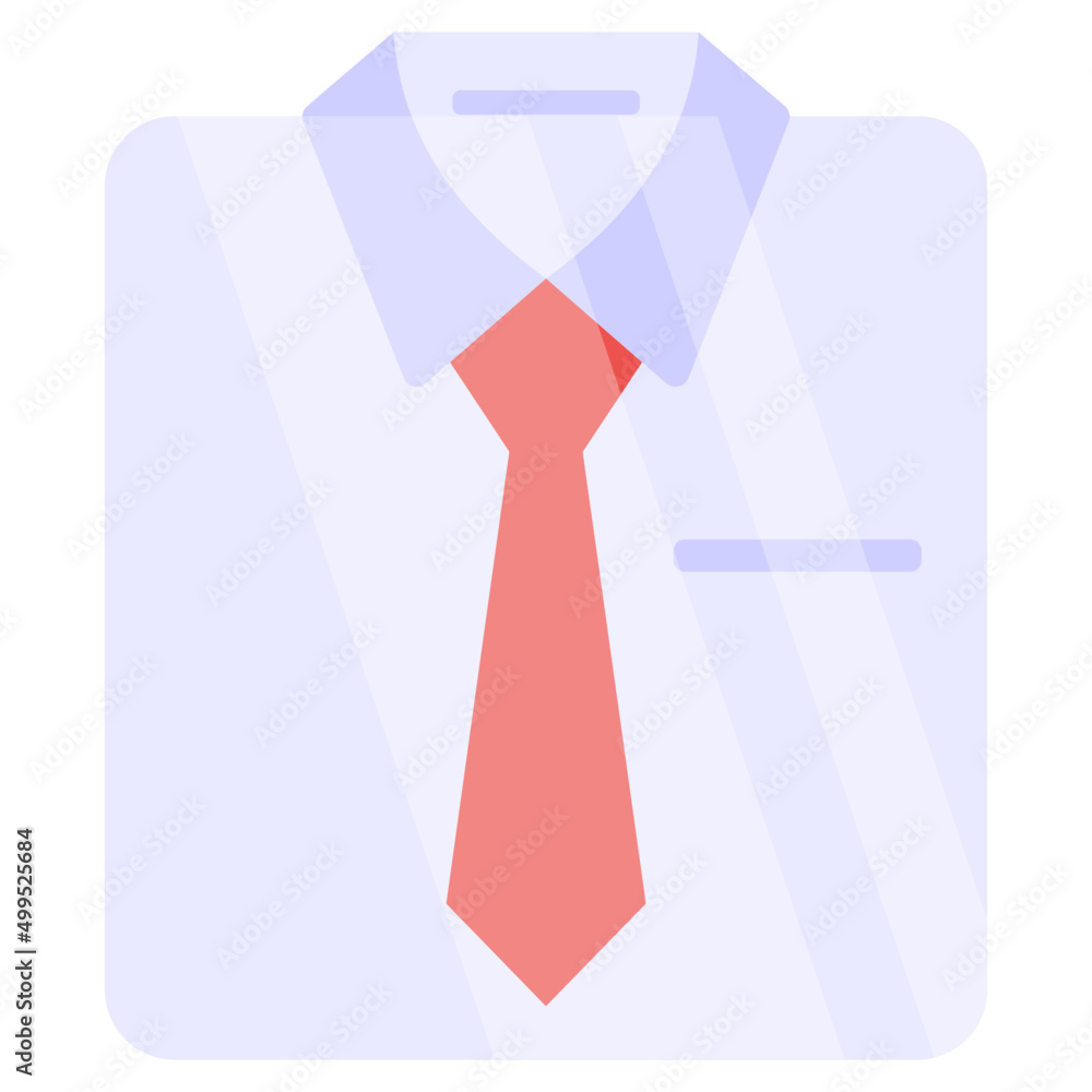 Formal shirt icon, editable vector Formal shirt icon, editable vector