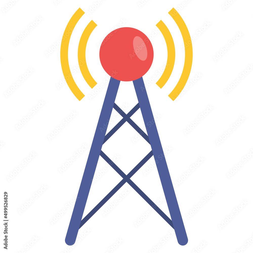 Premium download icon of signal tower, gsm vector Premium download icon of signal tower, gsm vector