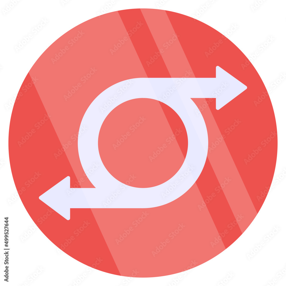 Modern style icon of agile arrow Modern style icon of agile arrow