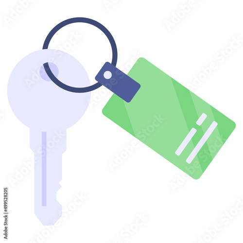 Perfect design icon of key fob