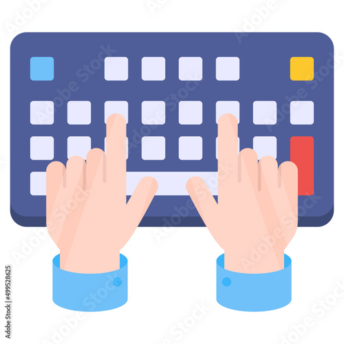 Perfect design icon of keyboard