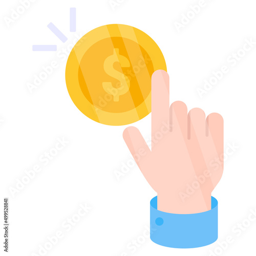 Perfect design icon of pay per click

